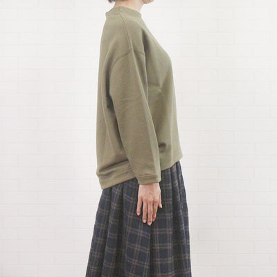 アルモニ harmonie 82490275 日本製 ORGANIC COTTON ヴィンテージ裏毛 ３本針ステッチ リラックス　プルオーバー レディース 女性 秋 冬 春 服