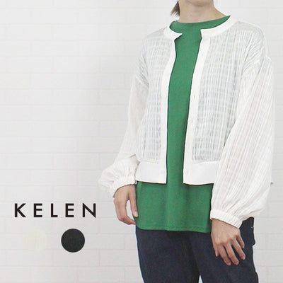 KELEN ケレン LKL23SJK2009 「LENY」 シアーチェックジャケット