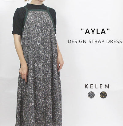 KELEN ケレン LKL23SOP2022 「AYLA」 デザインストラップドレス
