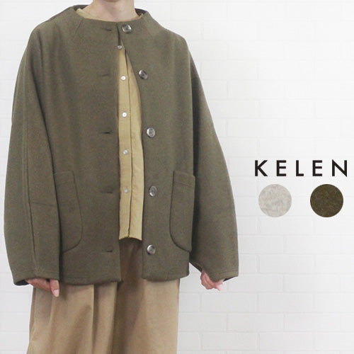 KELEN ケレン LKL24FJK2045 "CICRLY" モックネック  デザイン ジャケット レディース 女性 服 秋 冬 春