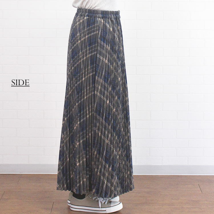 KELEN ケレン LKL24FSK2029 "RITZ CHECK" アコーディオン プリーツ チェック スカート レディース 女性 服 秋 冬 取扱店